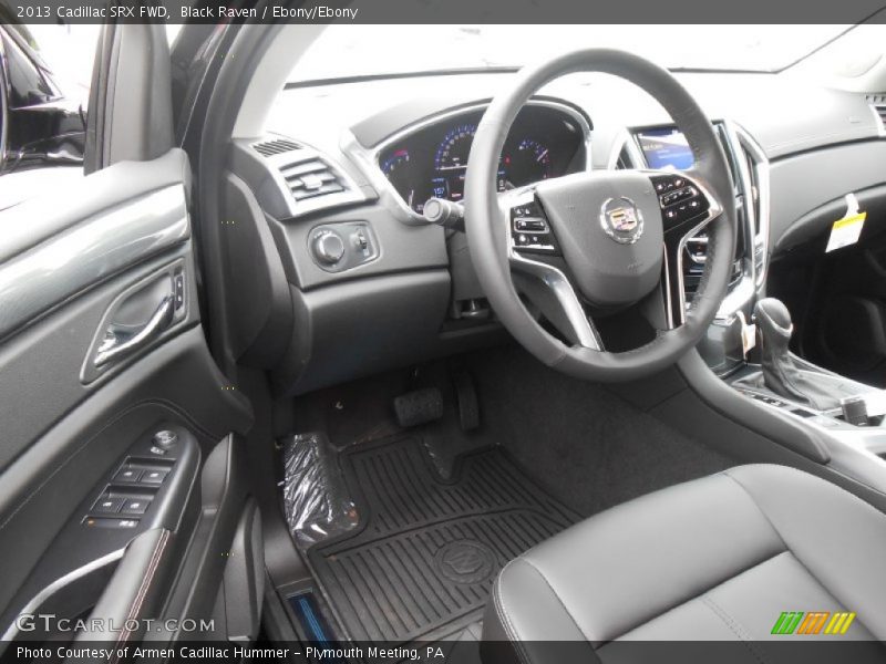 Black Raven / Ebony/Ebony 2013 Cadillac SRX FWD