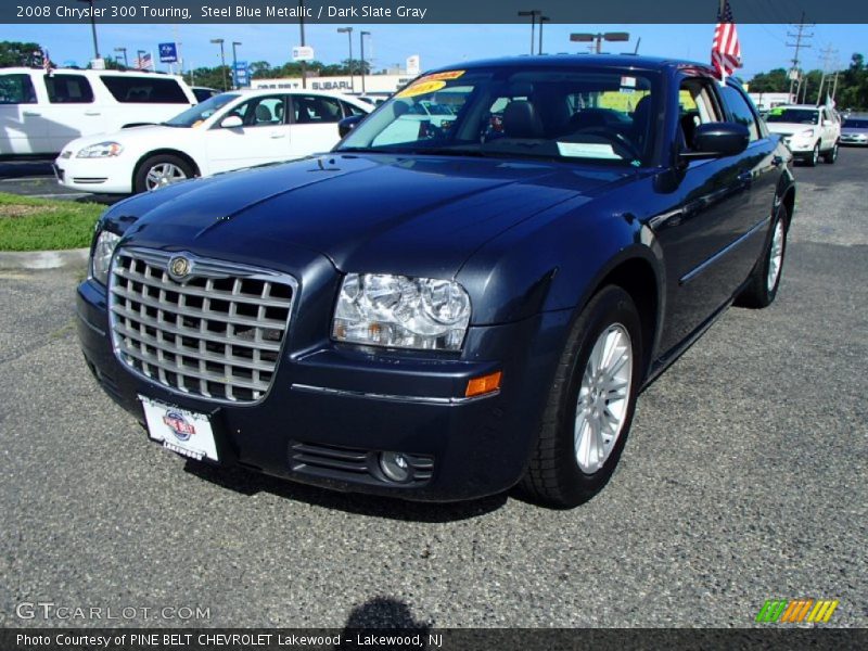 Steel Blue Metallic / Dark Slate Gray 2008 Chrysler 300 Touring