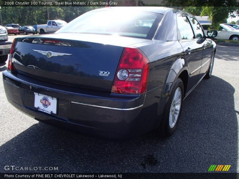 Steel Blue Metallic / Dark Slate Gray 2008 Chrysler 300 Touring