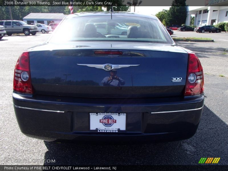 Steel Blue Metallic / Dark Slate Gray 2008 Chrysler 300 Touring