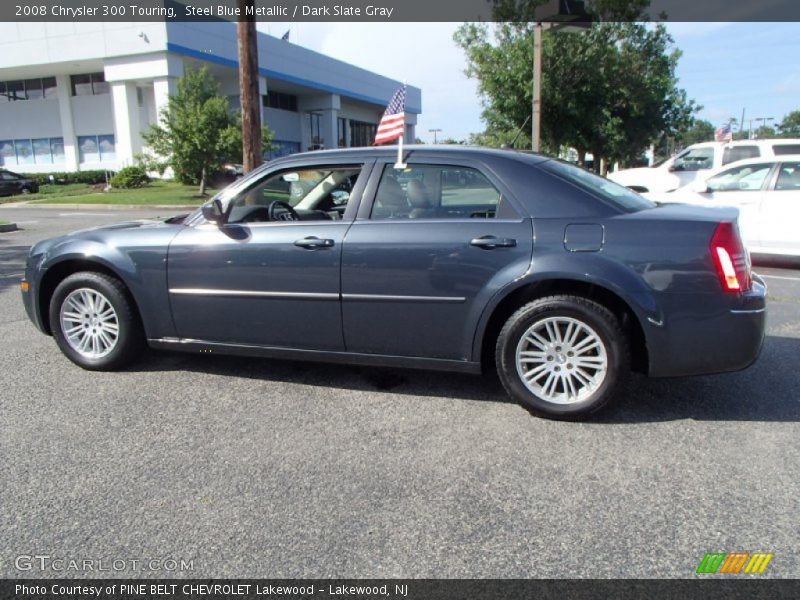 Steel Blue Metallic / Dark Slate Gray 2008 Chrysler 300 Touring