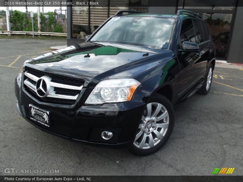 Black / Black 2010 Mercedes-Benz GLK 350 4Matic