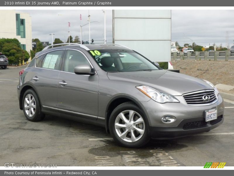 Platinum Graphite / Graphite 2010 Infiniti EX 35 Journey AWD