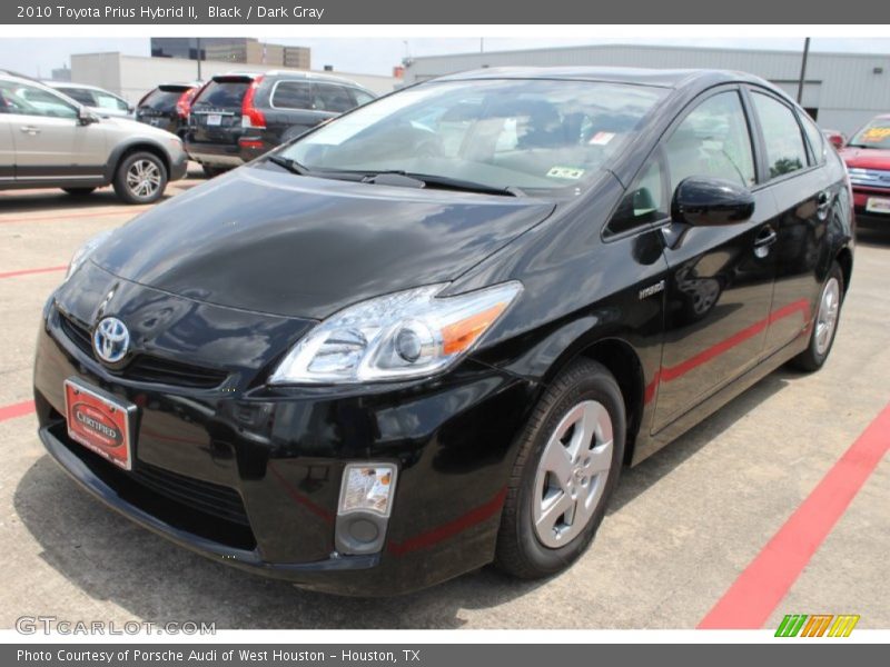 Black / Dark Gray 2010 Toyota Prius Hybrid II