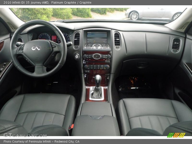 Platinum Graphite / Graphite 2010 Infiniti EX 35 Journey AWD