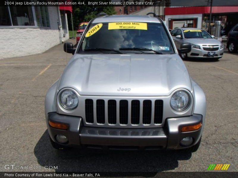 Bright Silver Metallic / Dark Slate Gray 2004 Jeep Liberty Rocky Mountain Edition 4x4