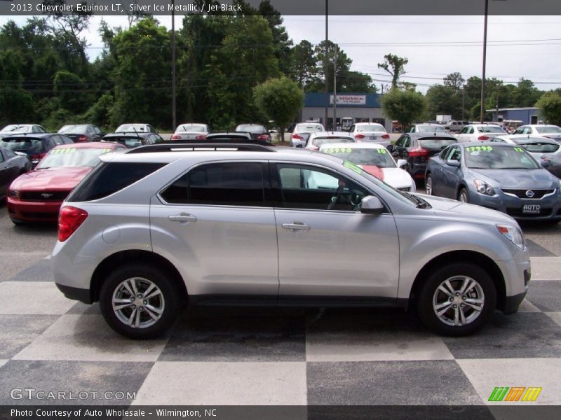 Silver Ice Metallic / Jet Black 2013 Chevrolet Equinox LT