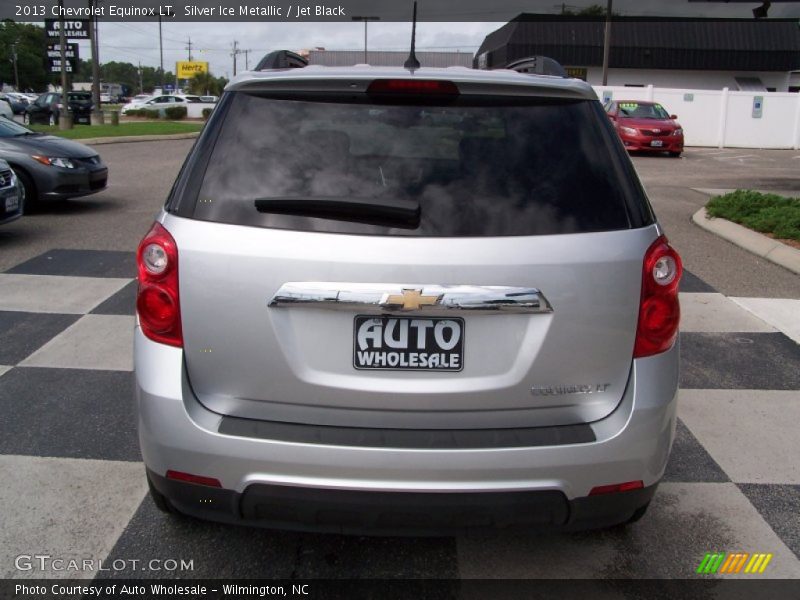 Silver Ice Metallic / Jet Black 2013 Chevrolet Equinox LT