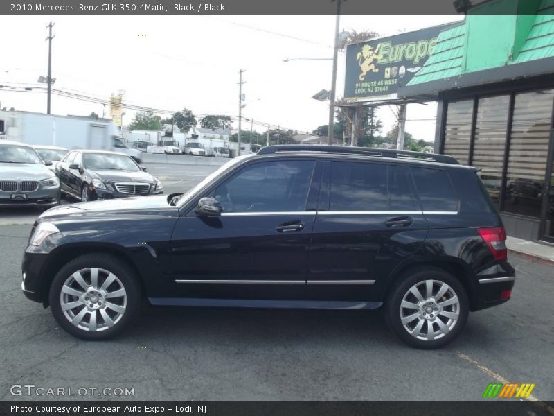 Black / Black 2010 Mercedes-Benz GLK 350 4Matic