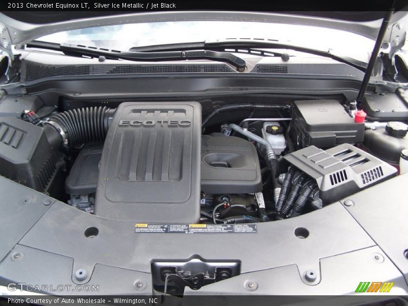 Silver Ice Metallic / Jet Black 2013 Chevrolet Equinox LT