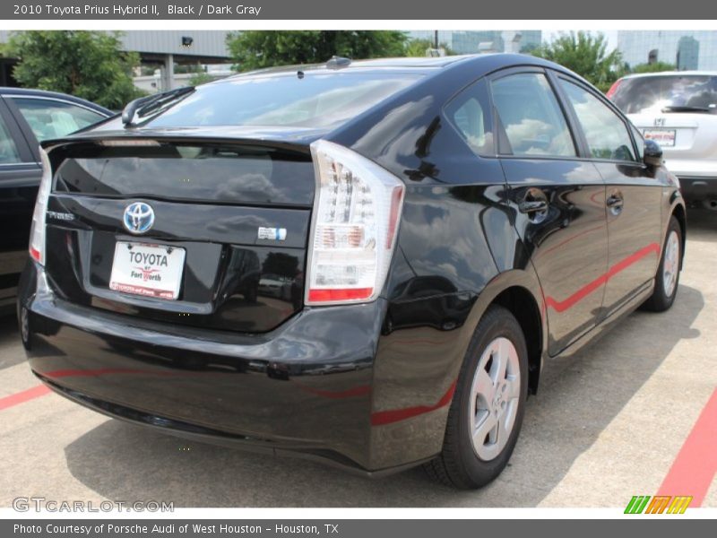 Black / Dark Gray 2010 Toyota Prius Hybrid II