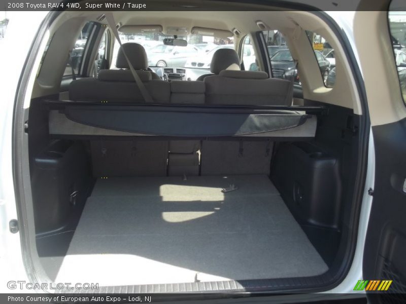 Super White / Taupe 2008 Toyota RAV4 4WD