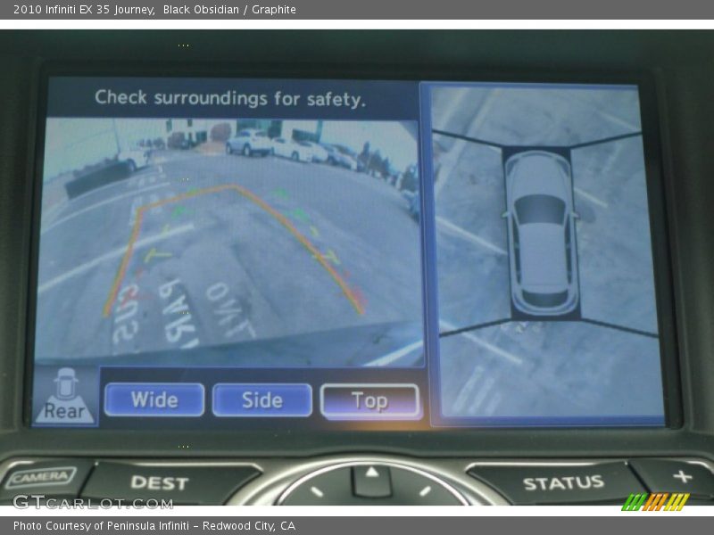 Black Obsidian / Graphite 2010 Infiniti EX 35 Journey