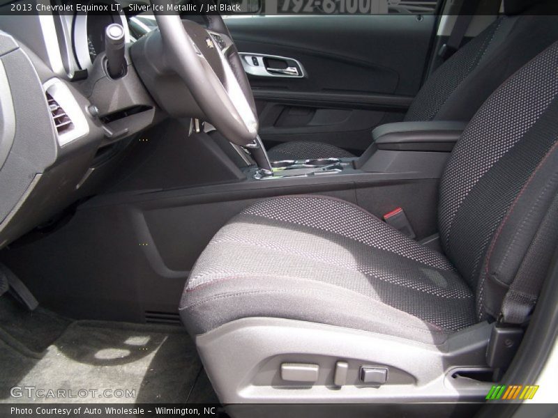 Silver Ice Metallic / Jet Black 2013 Chevrolet Equinox LT