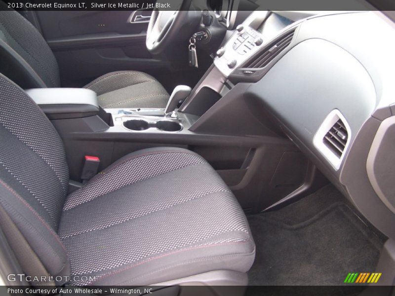 Silver Ice Metallic / Jet Black 2013 Chevrolet Equinox LT
