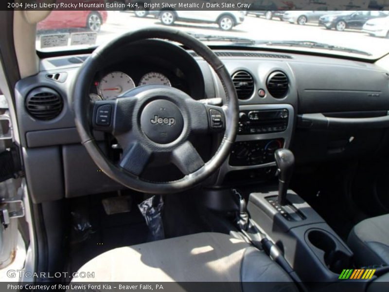 Bright Silver Metallic / Dark Slate Gray 2004 Jeep Liberty Rocky Mountain Edition 4x4
