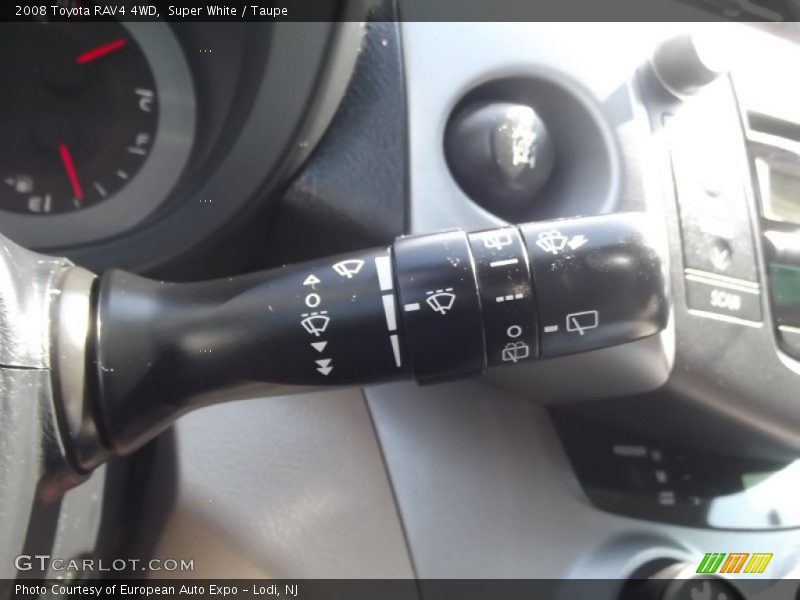 Super White / Taupe 2008 Toyota RAV4 4WD