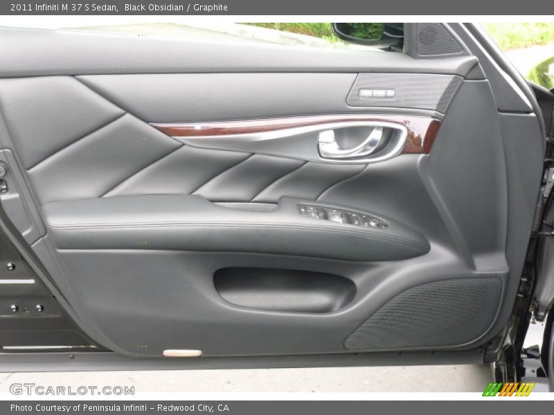 Black Obsidian / Graphite 2011 Infiniti M 37 S Sedan