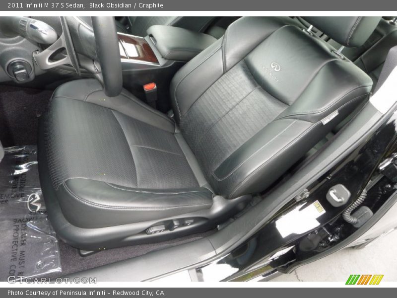 Black Obsidian / Graphite 2011 Infiniti M 37 S Sedan