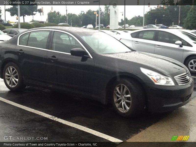 Black Obsidian / Graphite 2009 Infiniti G 37 Journey Sedan