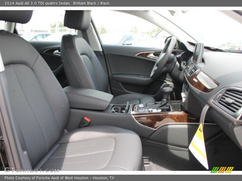 Brilliant Black / Black 2014 Audi A6 3.0 TDI quattro Sedan