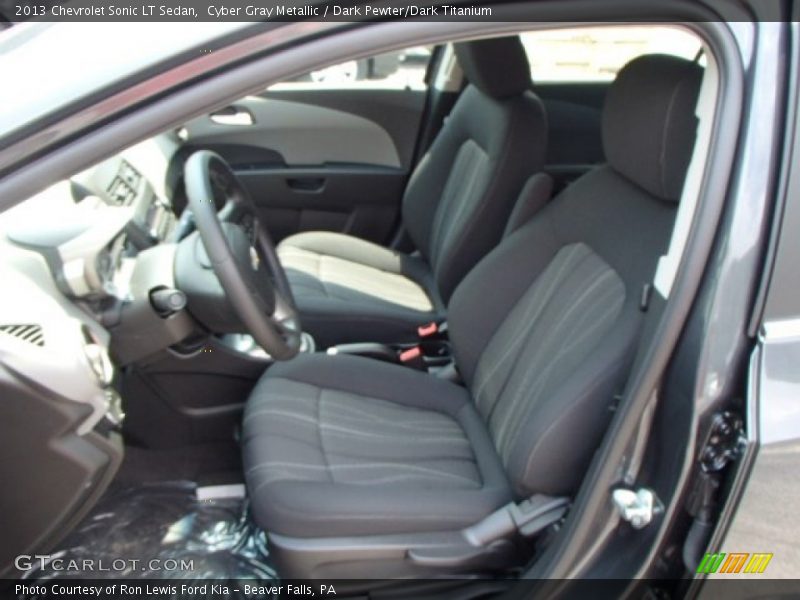 Cyber Gray Metallic / Dark Pewter/Dark Titanium 2013 Chevrolet Sonic LT Sedan