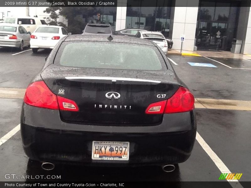 Black Obsidian / Graphite 2009 Infiniti G 37 Journey Sedan