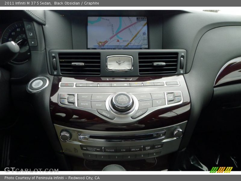 Black Obsidian / Graphite 2011 Infiniti M 37 S Sedan