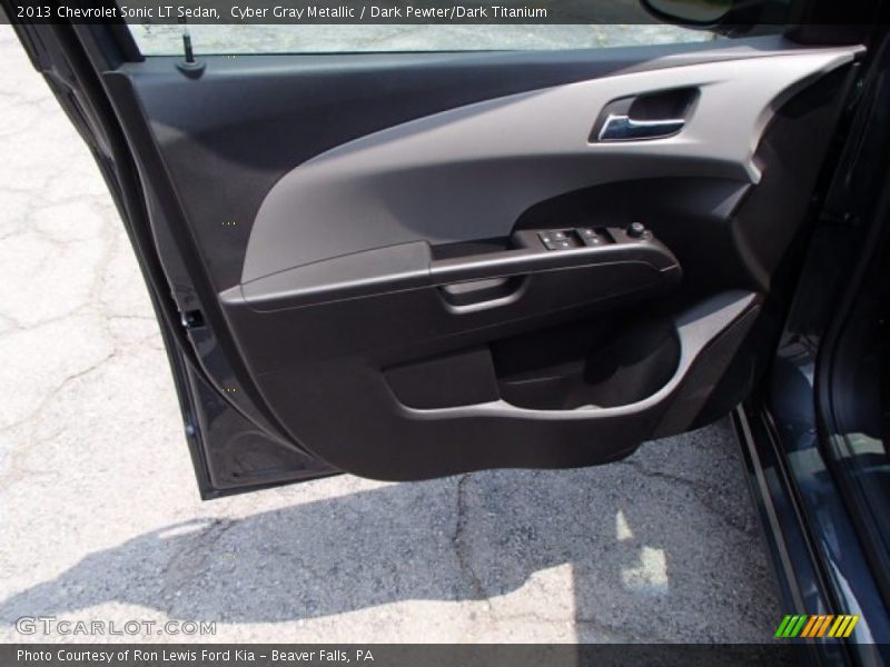 Cyber Gray Metallic / Dark Pewter/Dark Titanium 2013 Chevrolet Sonic LT Sedan