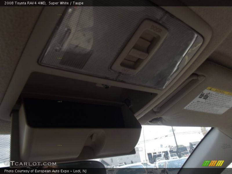 Super White / Taupe 2008 Toyota RAV4 4WD