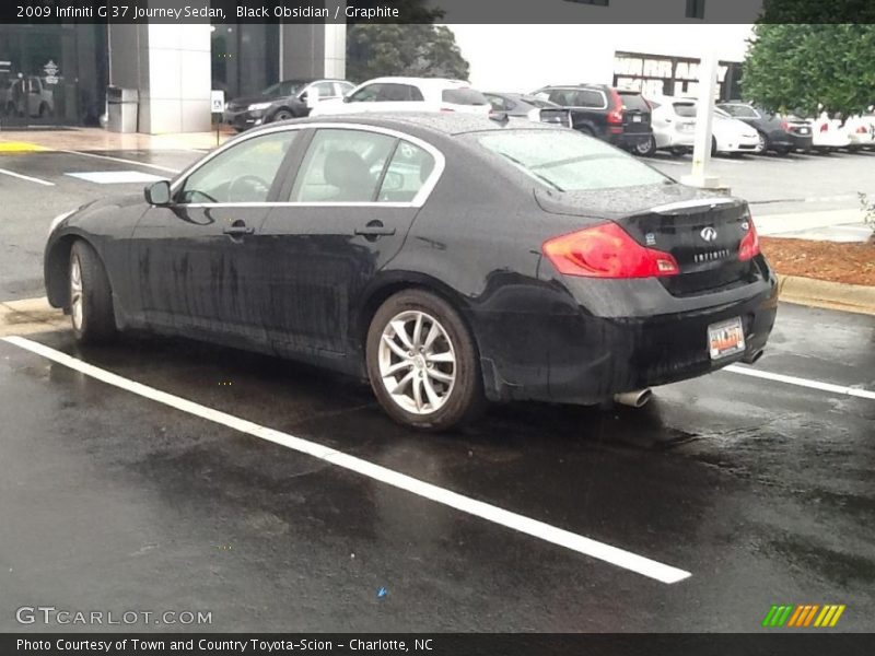 Black Obsidian / Graphite 2009 Infiniti G 37 Journey Sedan