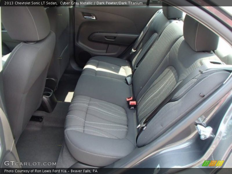 Cyber Gray Metallic / Dark Pewter/Dark Titanium 2013 Chevrolet Sonic LT Sedan