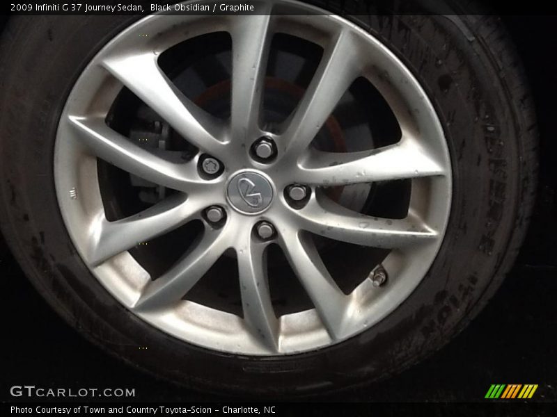 Black Obsidian / Graphite 2009 Infiniti G 37 Journey Sedan
