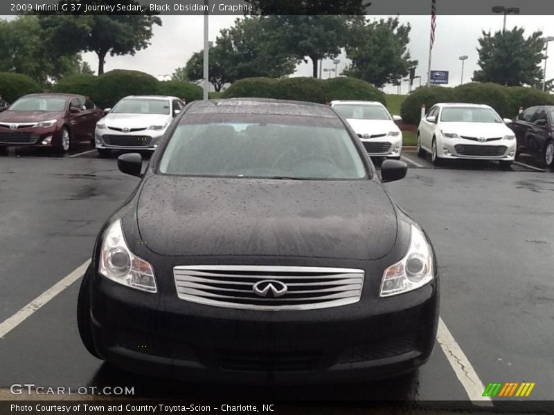 Black Obsidian / Graphite 2009 Infiniti G 37 Journey Sedan