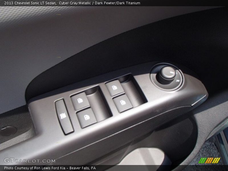 Cyber Gray Metallic / Dark Pewter/Dark Titanium 2013 Chevrolet Sonic LT Sedan