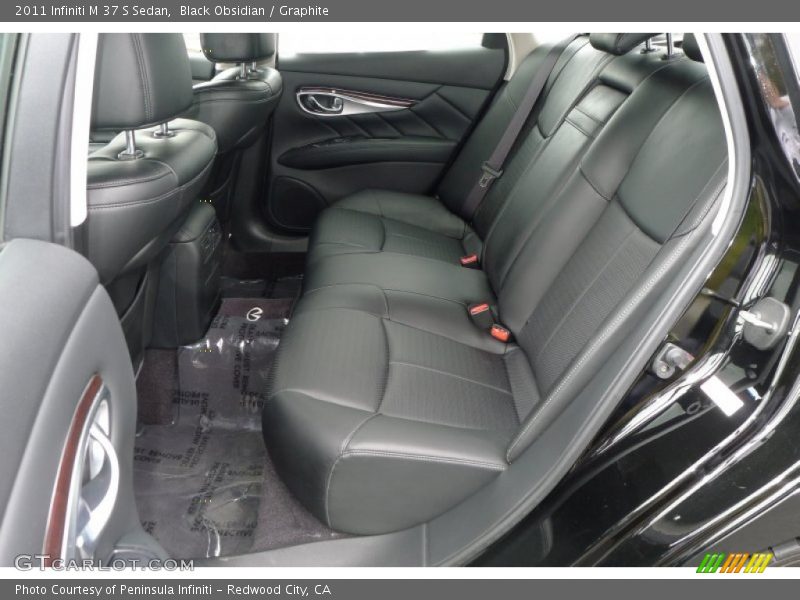 Black Obsidian / Graphite 2011 Infiniti M 37 S Sedan