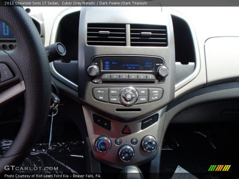 Cyber Gray Metallic / Dark Pewter/Dark Titanium 2013 Chevrolet Sonic LT Sedan