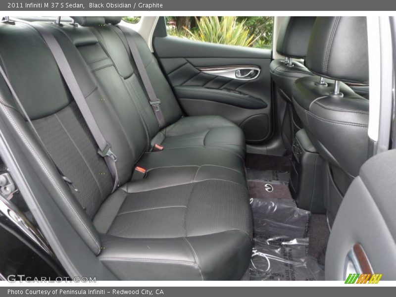 Black Obsidian / Graphite 2011 Infiniti M 37 S Sedan