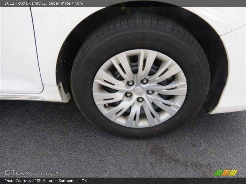 Super White / Ivory 2012 Toyota Camry LE