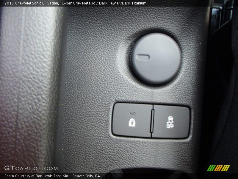 Cyber Gray Metallic / Dark Pewter/Dark Titanium 2013 Chevrolet Sonic LT Sedan