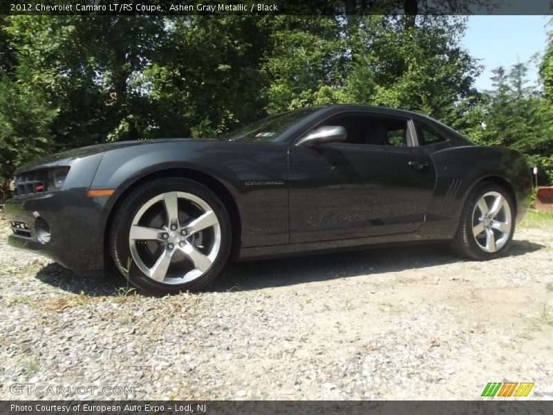 Ashen Gray Metallic / Black 2012 Chevrolet Camaro LT/RS Coupe