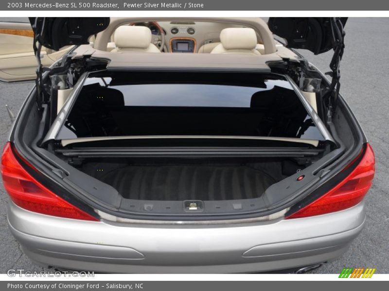  2003 SL 500 Roadster Trunk