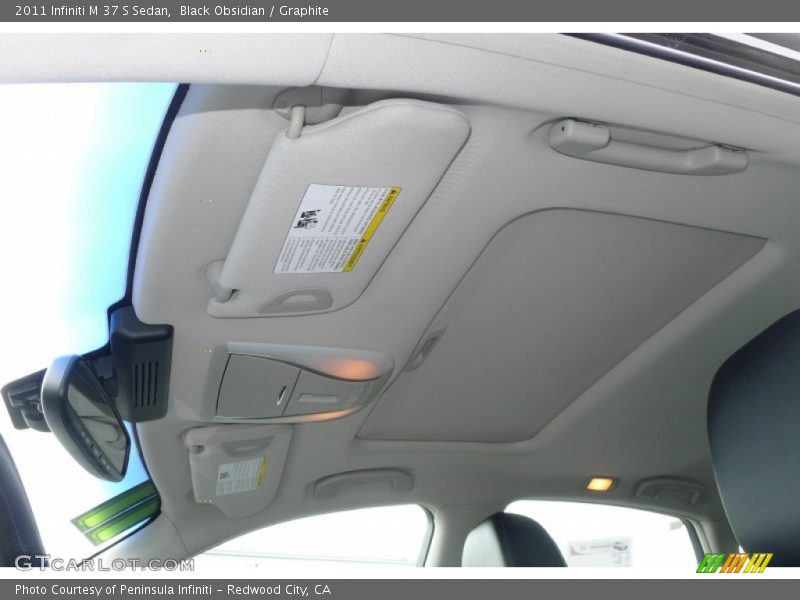 Black Obsidian / Graphite 2011 Infiniti M 37 S Sedan