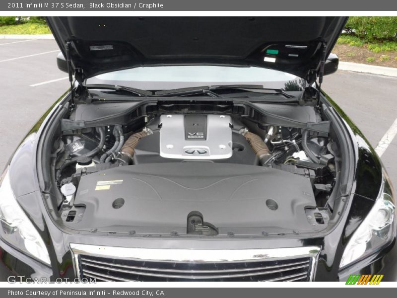 Black Obsidian / Graphite 2011 Infiniti M 37 S Sedan