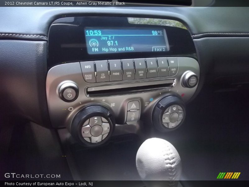 Ashen Gray Metallic / Black 2012 Chevrolet Camaro LT/RS Coupe