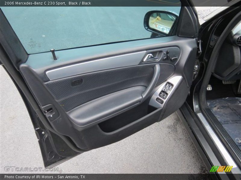 Black / Black 2006 Mercedes-Benz C 230 Sport
