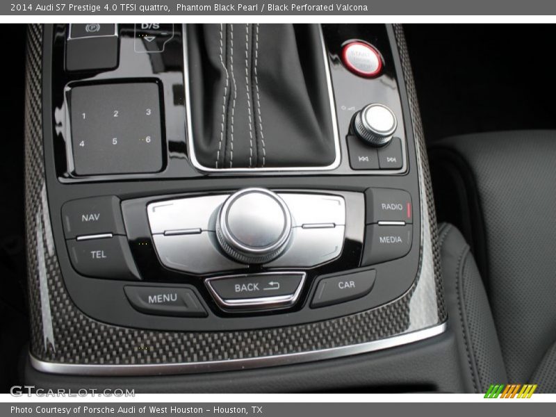 Controls of 2014 S7 Prestige 4.0 TFSI quattro
