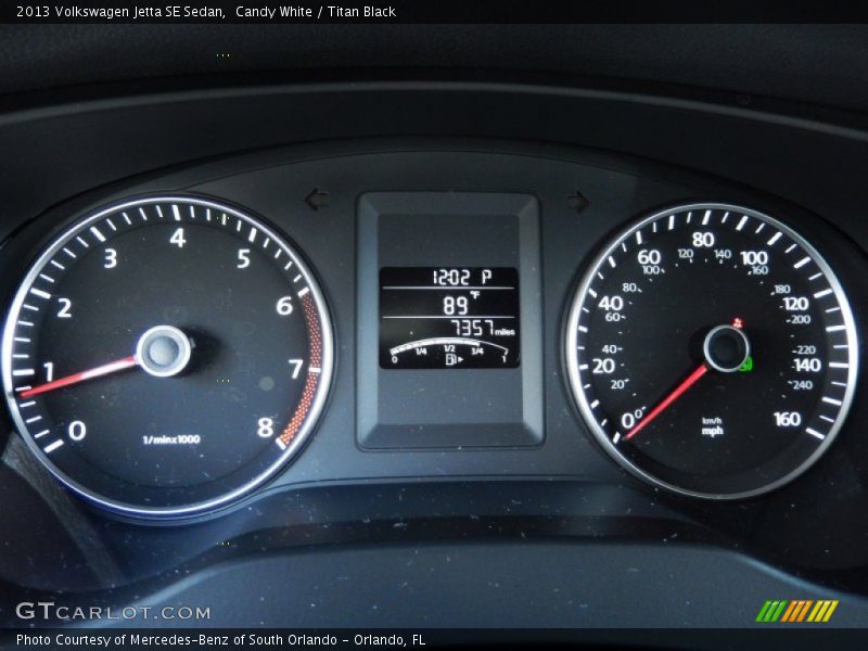 Candy White / Titan Black 2013 Volkswagen Jetta SE Sedan