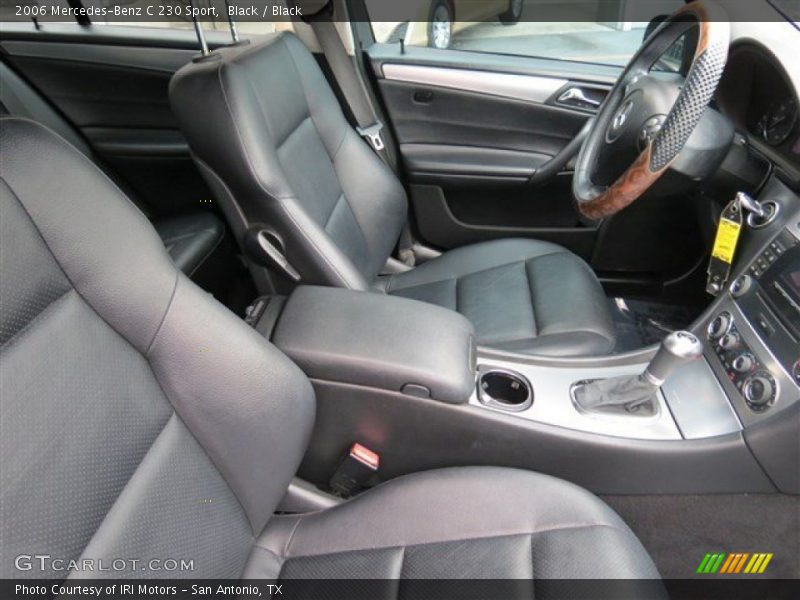 Black / Black 2006 Mercedes-Benz C 230 Sport