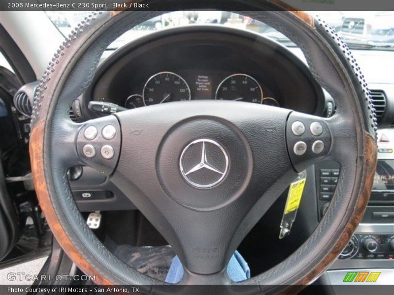 Black / Black 2006 Mercedes-Benz C 230 Sport
